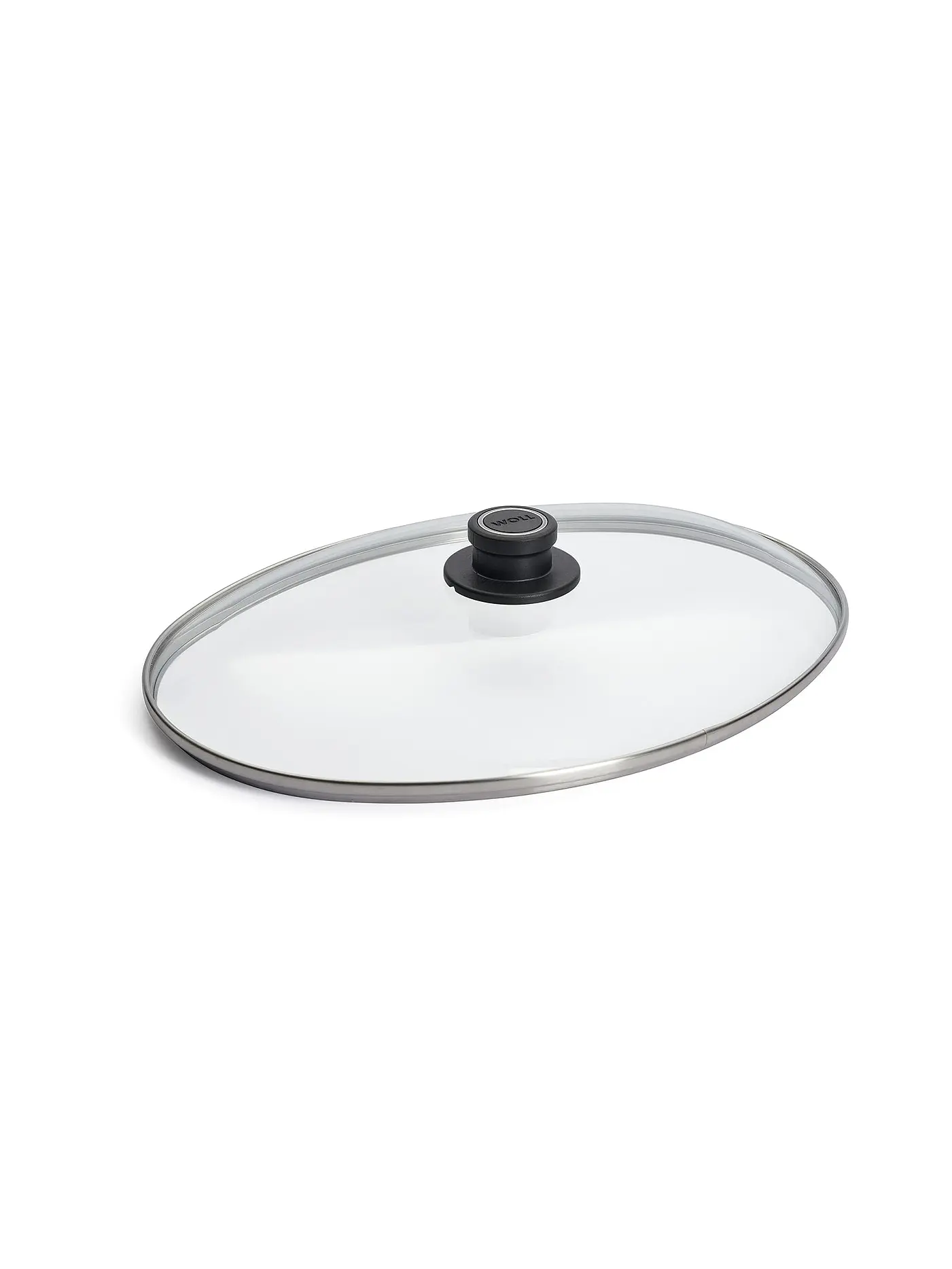 WOLL | Sicherheitsglasdeckel Oval 38x28cm Glas | 